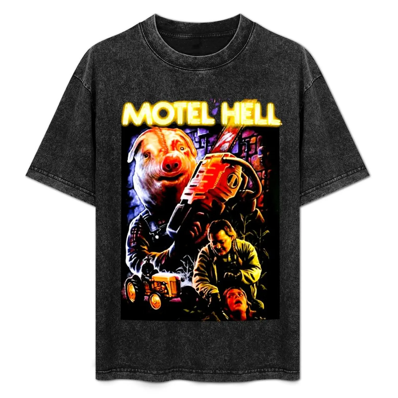 Motel Hell T-Shirt Big Size Crew Neck T-Shirt
Motel Hell T-Shirt Big Size Crew Neck T-Shirt