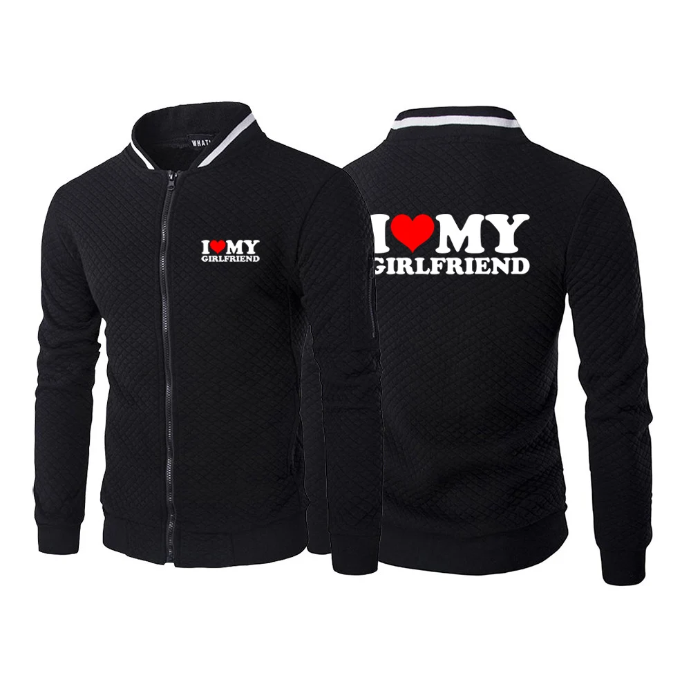 2025 I Love My Girlfriend Boyfriend Logo Print Spring Autumn Men's Fashion Zipper Stripe Round Neck Cardigan Jacket Hoodies Coat
2025 I Love My Girlfriend Boyfriend Logo Print Spring Autumn Men's Fashion Zipper Stripe Round Neck Cardigan Jacket Hoodies Coat