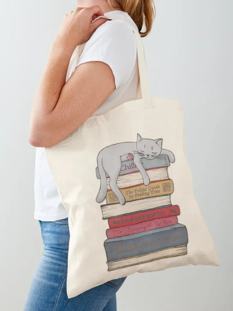 How to Chill Like a Cat Tote Bag Handbags women university shopper bag foldable reusable bag Custom
How to Chill Like a Cat Tote Bag Handbags women university shopper bag foldable reusable bag Custom