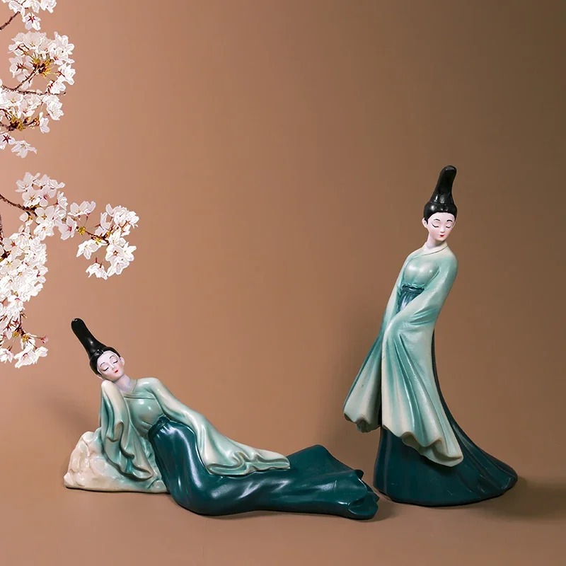 Only this green lady ornament,Chinese creative micro-landscape landscaping, living room entrance decoration, advanced sense
Only this green lady ornament,Chinese creative micro-landscape landscaping, living room entrance decoration, advanced sense