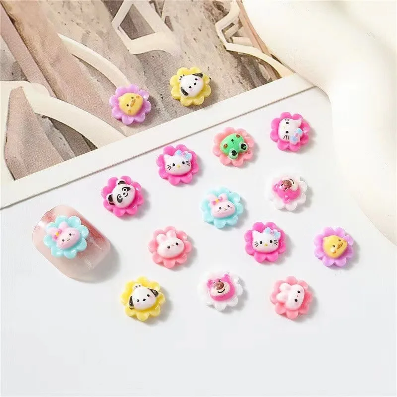 50pcs Youmi Popular Cartoon nail charms Accessories Cute Flower Rabbit Frog Pacha Dog DIY Hairpin Shell Nail Accessories
50pcs Youmi Popular Cartoon nail charms Accessories Cute Flower Rabbit Frog Pacha Dog DIY Hairpin Shell Nail Accessories