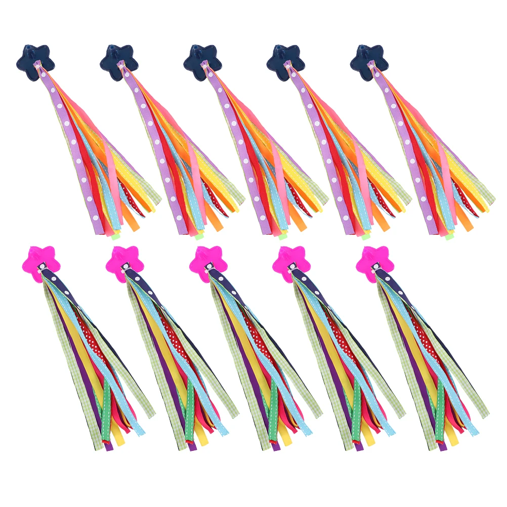 10pcs 'S Bike Streamers Colorful Handlebar Decorations For Bicycles Scooters Tricycles Ribbon Tassels Outdoor Activity
10pcs 'S Bike Streamers Colorful Handlebar Decorations For Bicycles Scooters Tricycles Ribbon Tassels Outdoor Activity