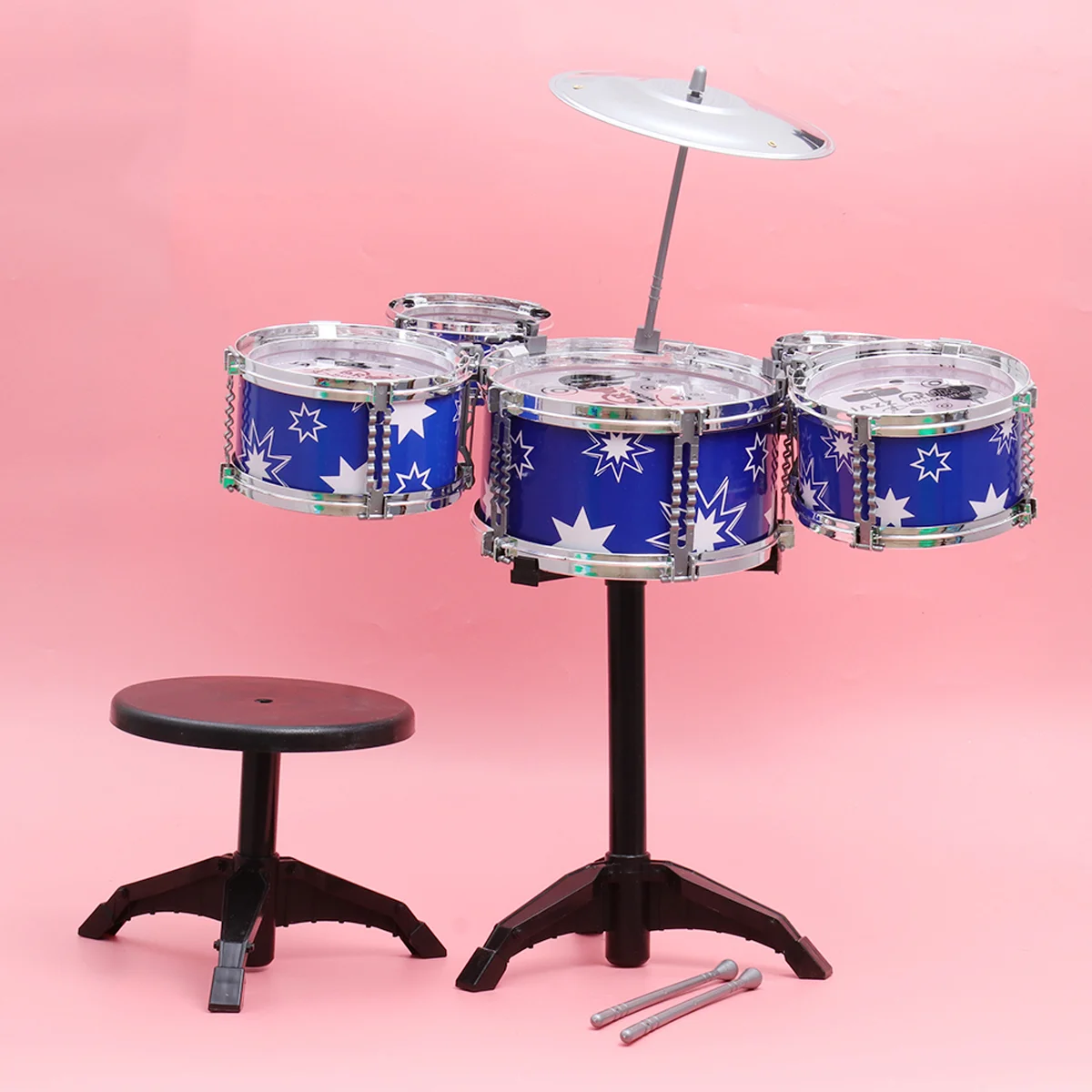 Jazz Drum Set with Chair for Kids Musical Instruments Educational Toys for Children (Blue) musical instruments for kids
Jazz Drum Set with Chair for Kids Musical Instruments Educational Toys for Children (Blue) musical instruments for kids