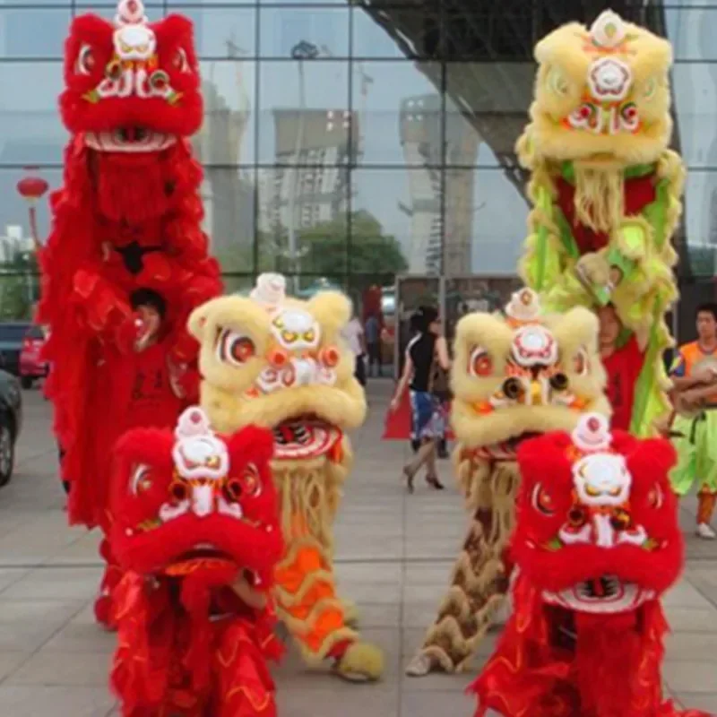 Christmas Blue Lion Dance Mascot Costume Wool Southern Lion Chinese Folk Art Two Adults Cosplay Party Fancy Dress Advertising P
Christmas Blue Lion Dance Mascot Costume Wool Southern Lion Chinese Folk Art Two Adults Cosplay Party Fancy Dress Advertising P