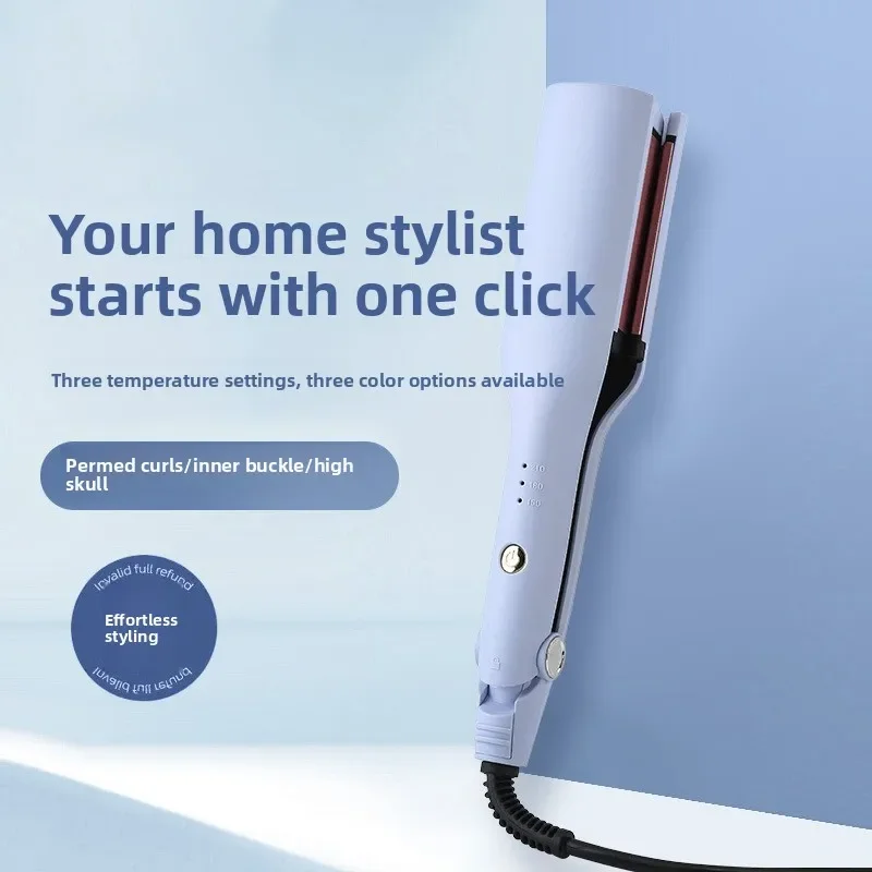 Bestseller Curling Iron Negative Ion Egg Roll Perm V-shaped Electric Splint Deep U-shaped Curling Iron French Water Ripple
Bestseller Curling Iron Negative Ion Egg Roll Perm V-shaped Electric Splint Deep U-shaped Curling Iron French Water Ripple