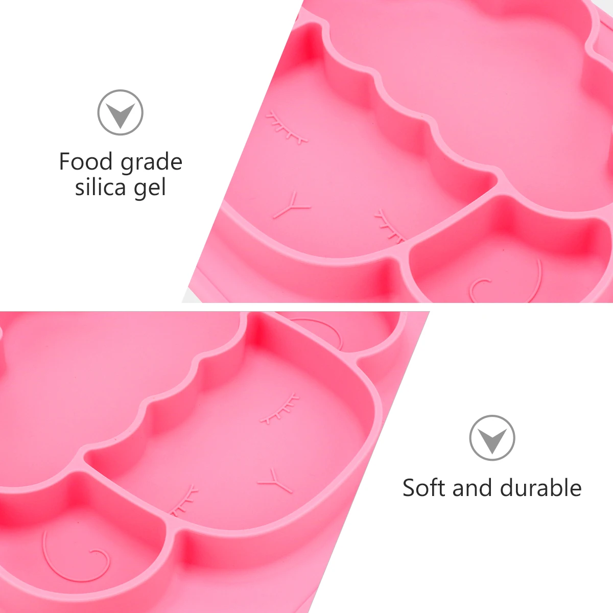 Non slip Dinner Plate Toddler Food Silicone Kids Dishes Feeding Pink Supplementary Anti tip Break proof Food grade High temp
Non slip Dinner Plate Toddler Food Silicone Kids Dishes Feeding Pink Supplementary Anti tip Break proof Food grade High temp