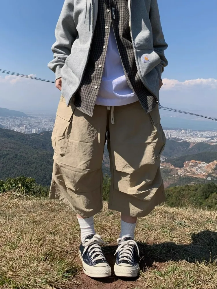 Lightweight Breathable Outdoor Workwear Cargo Pants Men Women Summer Loose Fit Straight Leg Dstring orts ket Detail
Lightweight Breathable Outdoor Workwear Cargo Pants Men Women Summer Loose Fit Straight Leg Dstring orts ket Detail