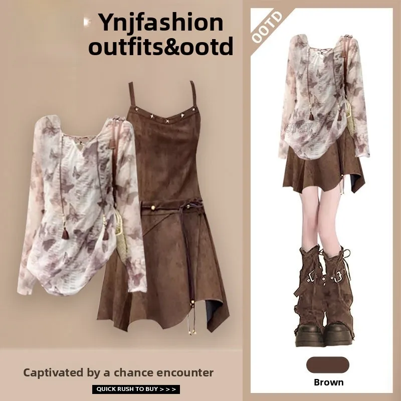 Fashionable Women's Two-Piece Set Slim Fit Strap Dress Elegant Personality Design Autumn New Style Long Sleeve Comfortable Ma...
Fashionable Women's Two-Piece Set Slim Fit Strap Dress Elegant Personality Design Autumn New Style Long Sleeve Comfortable Ma...