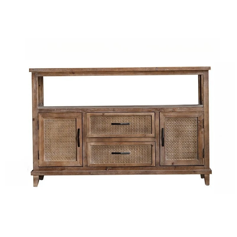 Solid wood retro dining side cabinet storage American country living room old locker B & B dining cabinet creative decoration
Solid wood retro dining side cabinet storage American country living room old locker B & B dining cabinet creative decoration