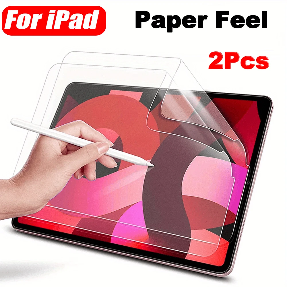 2Pcs Paper Film Like For iPad Mini 7(A17 Pro) Mini 6/5/4/3/2/1 iPad 2th-6th 7th-9th 10th 11th A16 Screen Protector
2Pcs Paper Film Like For iPad Mini 7(A17 Pro) Mini 6/5/4/3/2/1 iPad 2th-6th 7th-9th 10th 11th A16 Screen Protector