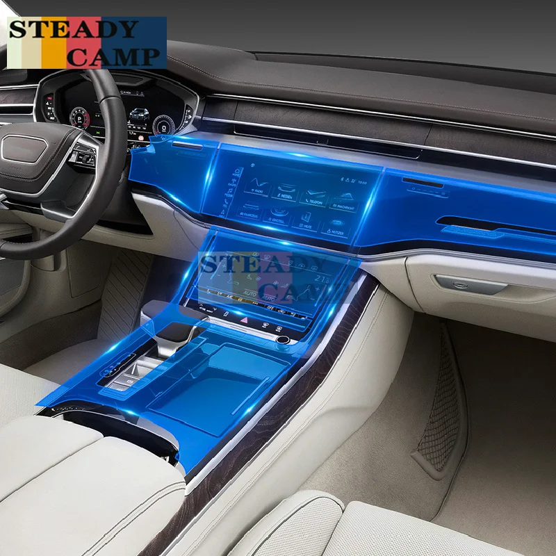For Audi A8 D5 2018-2021 Car Interior Center console Transparent TPU Protective film Anti-scratch Repair film Accessories Refit
For Audi A8 D5 2018-2021 Car Interior Center console Transparent TPU Protective film Anti-scratch Repair film Accessories Refit