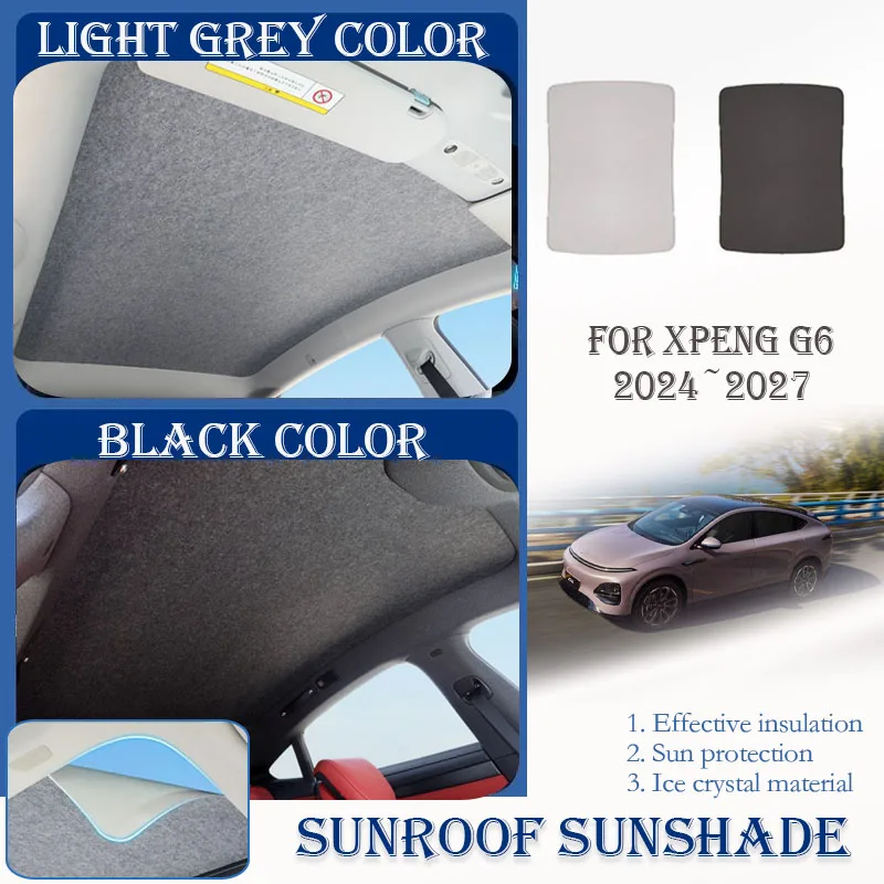 Car Skylight Sunshades For XPeng G6 2024 2025 2026 2027 Nano Ice Crystals Films Window Visor Sun Shade Sunroof Cover Accessories
Car Skylight Sunshades For XPeng G6 2024 2025 2026 2027 Nano Ice Crystals Films Window Visor Sun Shade Sunroof Cover Accessories