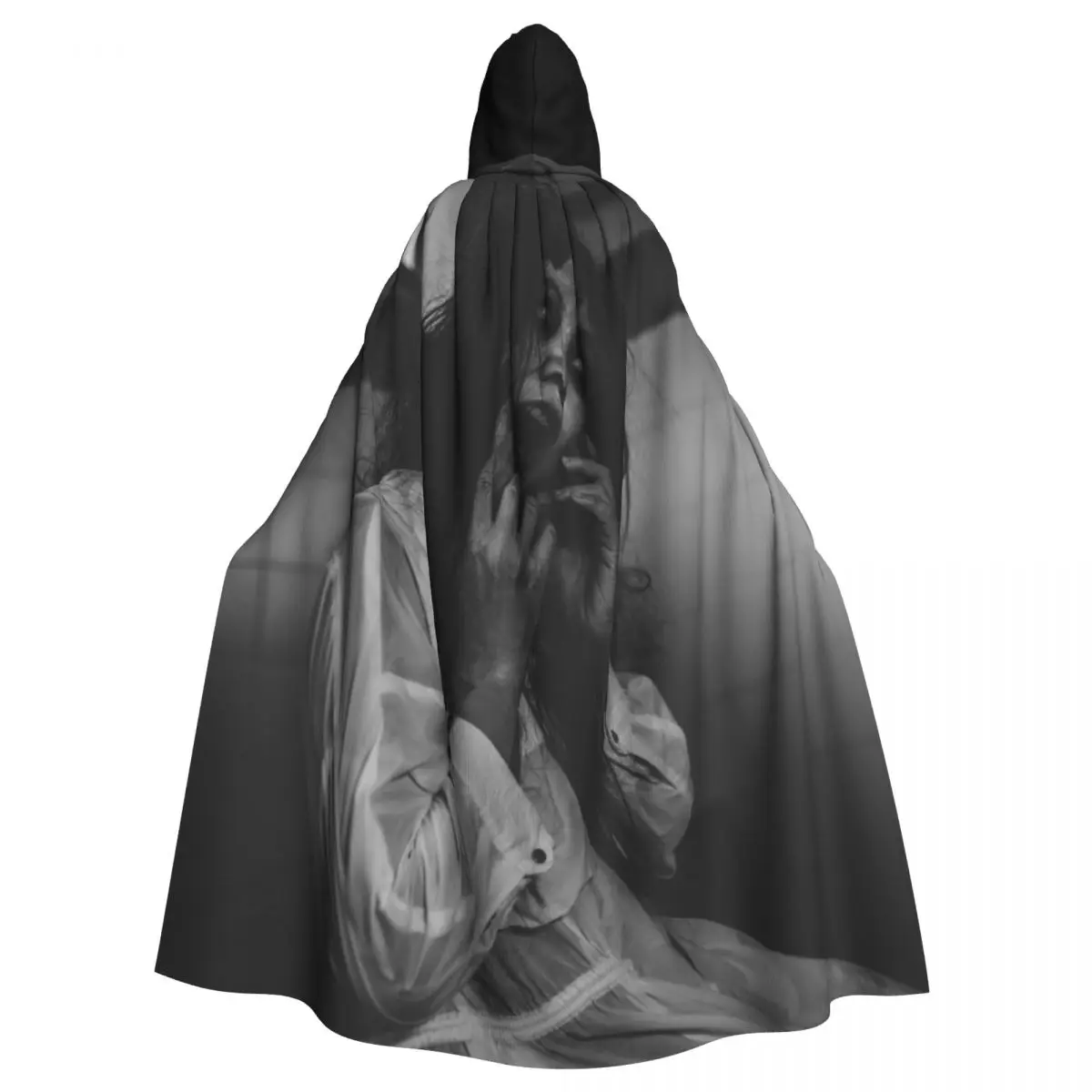 Creepy Woman Cloak for Halloween Horror Cosplay Unisex Adult Cloak with Hood Long Witch Costume Cosplay
Creepy Woman Cloak for Halloween Horror Cosplay Unisex Adult Cloak with Hood Long Witch Costume Cosplay