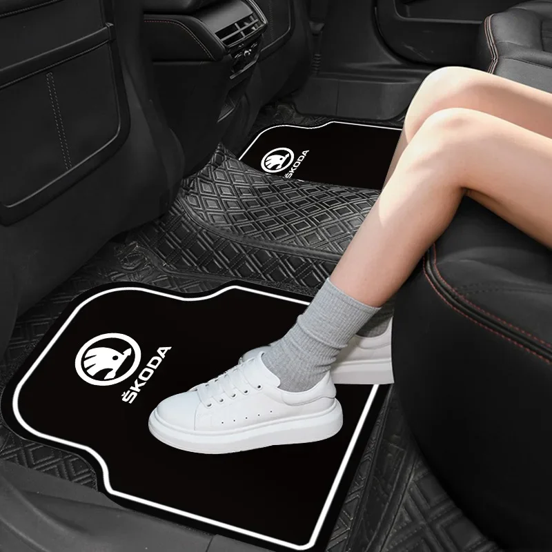 2026 Hot For Skoda Car Sticker 2/4pcs Leather Car Floor Mats Carpet Cushion For Skoda Octavia Fabia Rapid Superb Kodiaq Scala Ka
2026 Hot For Skoda Car Sticker 2/4pcs Leather Car Floor Mats Carpet Cushion For Skoda Octavia Fabia Rapid Superb Kodiaq Scala Ka