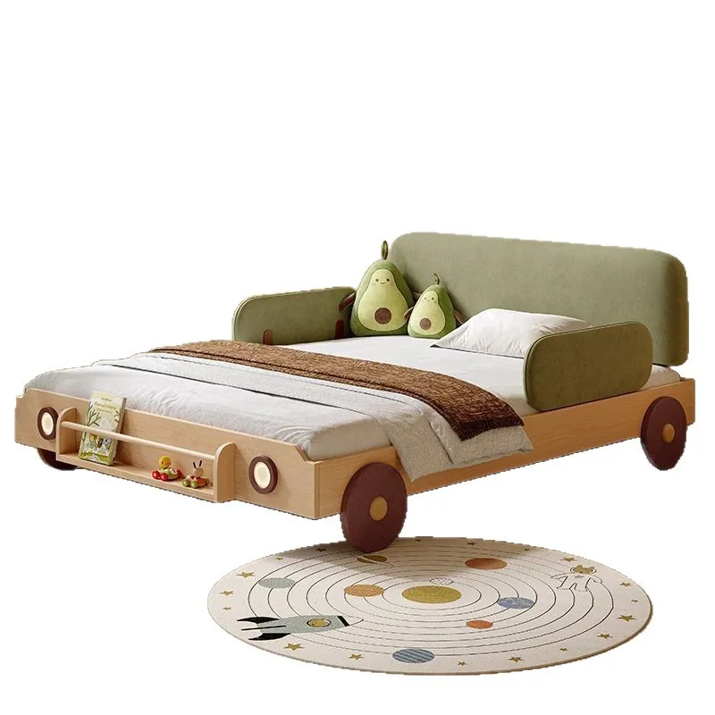 Children's bed Car solid wood bed Children's fun modeling Small apartment children's room Boys and boys bed
Children's bed Car solid wood bed Children's fun modeling Small apartment children's room Boys and boys bed
