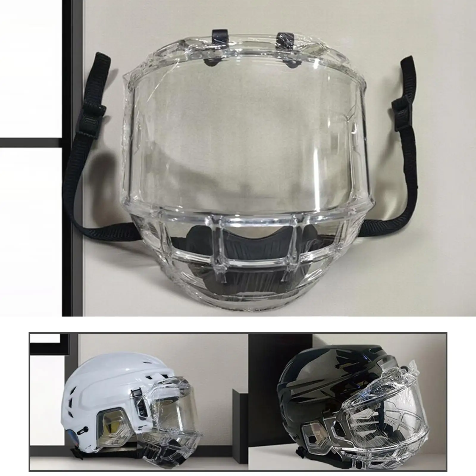 Ergonomic Ice Hockey Helmet Visor Full Face Shield Anti Scratch Clear Breathable Cover for Unisex Adults
Ergonomic Ice Hockey Helmet Visor Full Face Shield Anti Scratch Clear Breathable Cover for Unisex Adults