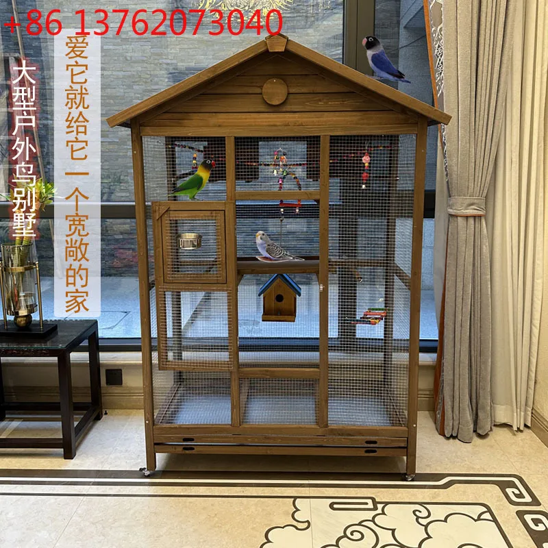 Новая клетка для птиц попугай пион тигровая кожа разведение Xuanfeng уличная бытовая клетка большая
Новая клетка для птиц попугай пион тигровая кожа разведение Xuanfeng уличная бытовая клетка большая