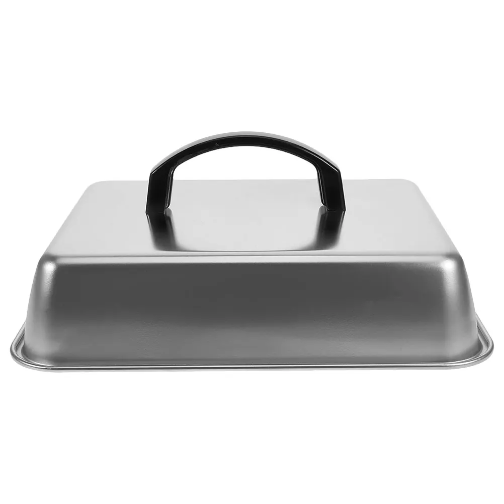 Barbecue Oil Cover Pot Lid Cheese Melting Basting Cooking for Grill Butter Griddle Domes Silver
Barbecue Oil Cover Pot Lid Cheese Melting Basting Cooking for Grill Butter Griddle Domes Silver