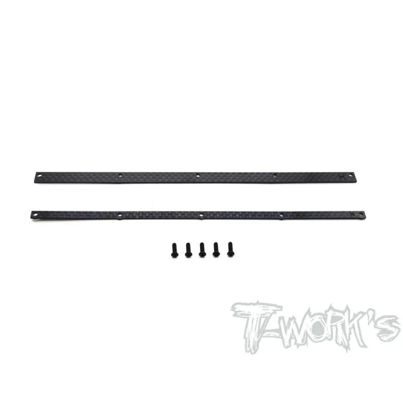 Original T Works TO-309-HB Carbon Fiber 1/8 Buggy Wing Wickerbills Set ( For HB Racing ) Rc Tool