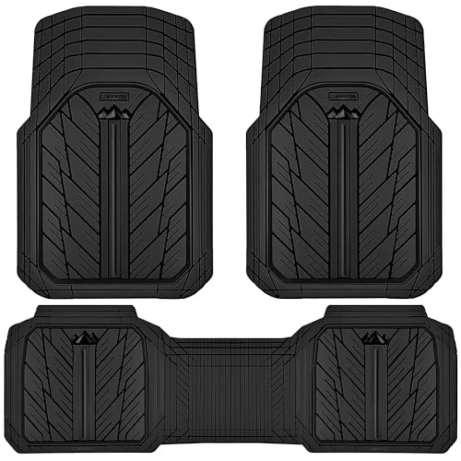 Heavy Rubber Car Floor Mats, Deep Waterproof Car Mats All Weather, Universal Trim-to Fit Automotive Floor Mats for Car SUV Truc
Heavy Rubber Car Floor Mats, Deep Waterproof Car Mats All Weather, Universal Trim-to Fit Automotive Floor Mats for Car SUV Truc
