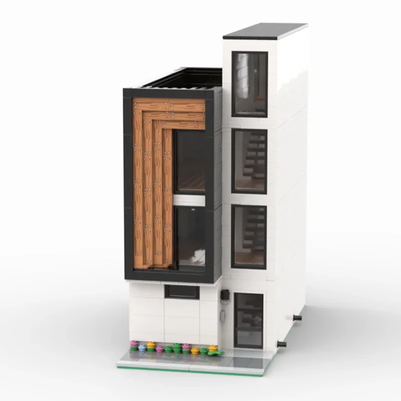 1493PCS MOC Creative Street View Modular Modern Town House Architecture Building Block Education Assembly Model Kids toy present
1493PCS MOC Creative Street View Modular Modern Town House Architecture Building Block Education Assembly Model Kids toy present