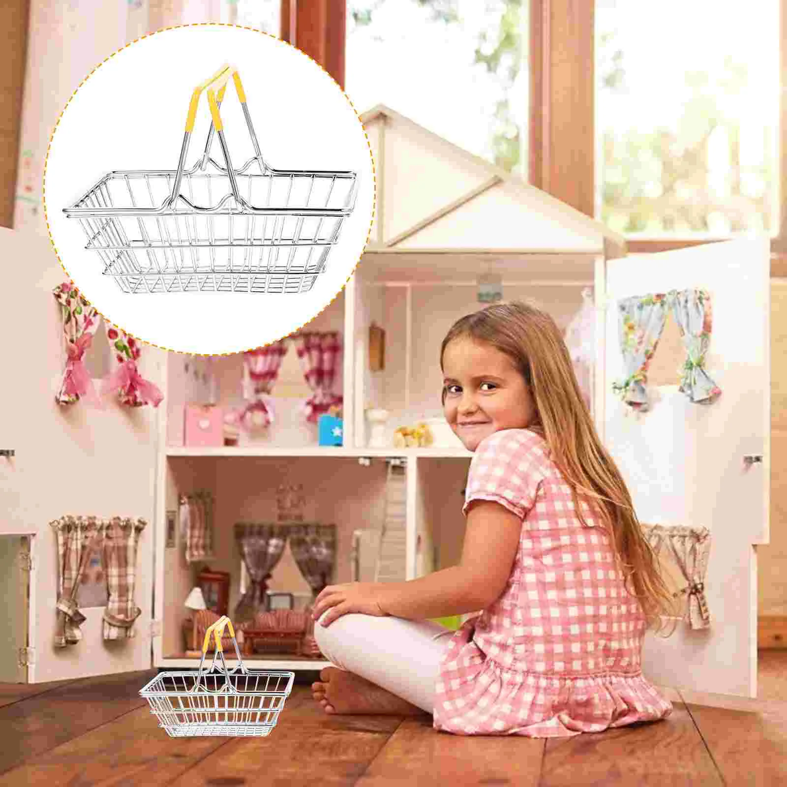 Wicker Basket Mini Shopping Desktop Decor Container Gadget Storage Small Green Multi-function Handheld Baby
Wicker Basket Mini Shopping Desktop Decor Container Gadget Storage Small Green Multi-function Handheld Baby