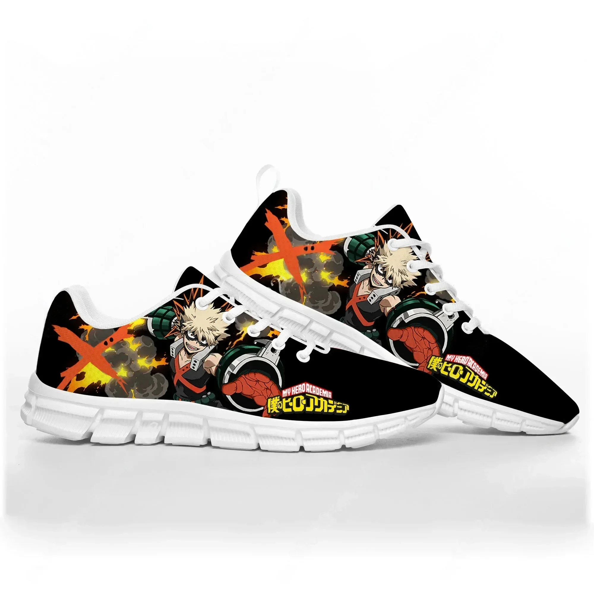 Katsuki Bakugo Sports Shoes My Hero Academia Mens Womens Teenager Kids Custom Sneakers Casual Custom High Quality Couple Shoes
Katsuki Bakugo Sports Shoes My Hero Academia Mens Womens Teenager Kids Custom Sneakers Casual Custom High Quality Couple Shoes