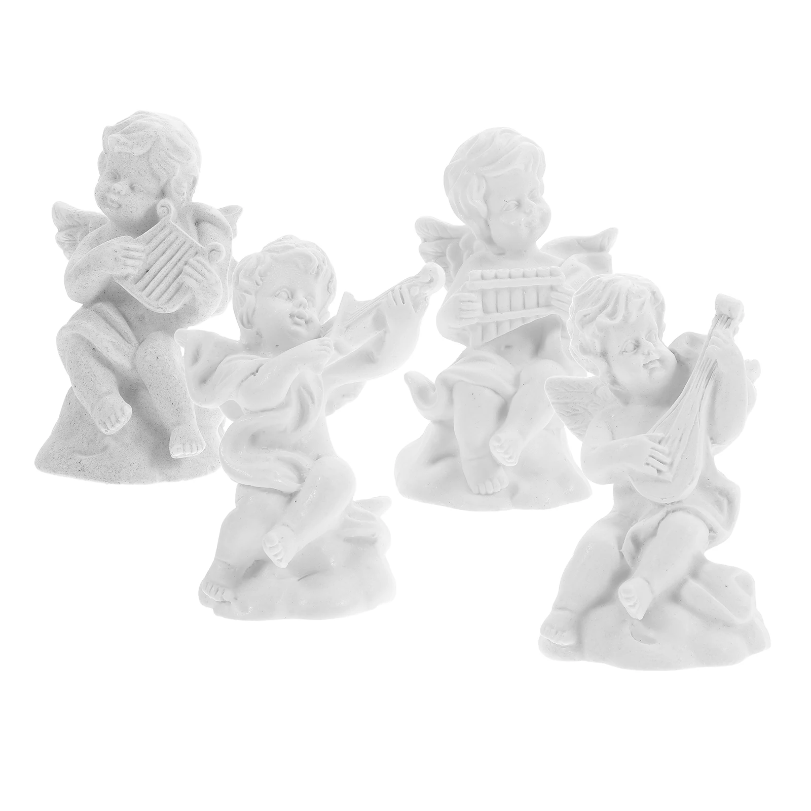 4pcs Angel Sculpture Resin Statue Small Decorative Ornaments for Home Desk Garden Lovely Figurine Centerpieces
4pcs Angel Sculpture Resin Statue Small Decorative Ornaments for Home Desk Garden Lovely Figurine Centerpieces