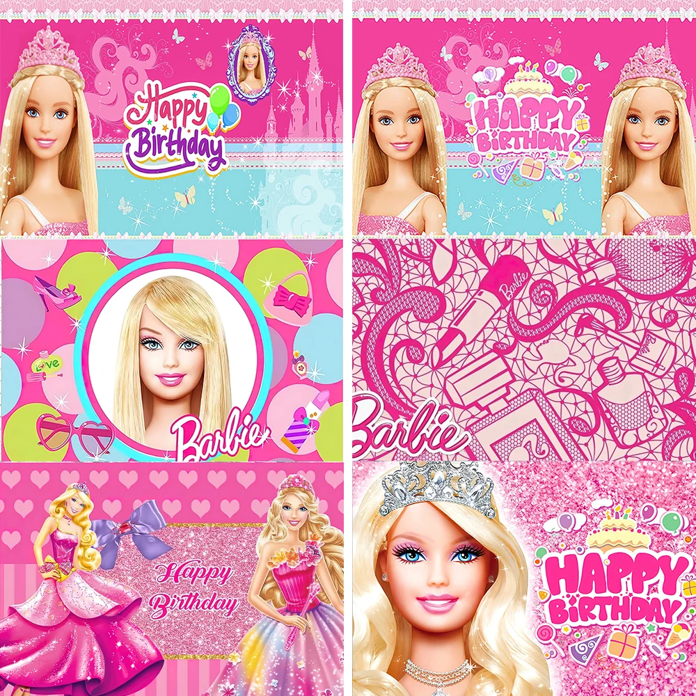 Barbiles Princess Birthday Party Cake Table Decoration Backdrops Banner Photography Props Baby Shower Children Gifts
Barbiles Princess Birthday Party Cake Table Decoration Backdrops Banner Photography Props Baby Shower Children Gifts