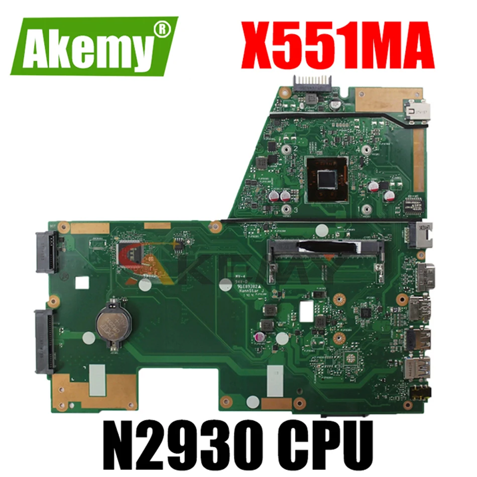 For ASUS X551MA F551MA D550M Mainboard X551M N2815 N2830 N2840 N2920 N2930 N2940 N3520 N3530 N3540 DDR3L VivoBook X551 F551M
For ASUS X551MA F551MA D550M Mainboard X551M N2815 N2830 N2840 N2920 N2930 N2940 N3520 N3530 N3540 DDR3L VivoBook X551 F551M