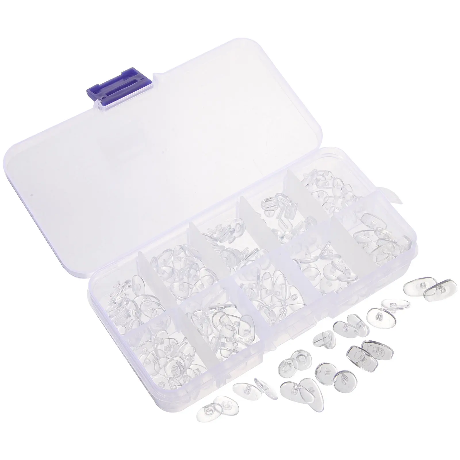 1Set Silicone Nose Pads for Glasses Frames 10 Assorted Styles Comfortable Marks Stable Fit Nose Bridge Pads Eyeglass
1Set Silicone Nose Pads for Glasses Frames 10 Assorted Styles Comfortable Marks Stable Fit Nose Bridge Pads Eyeglass