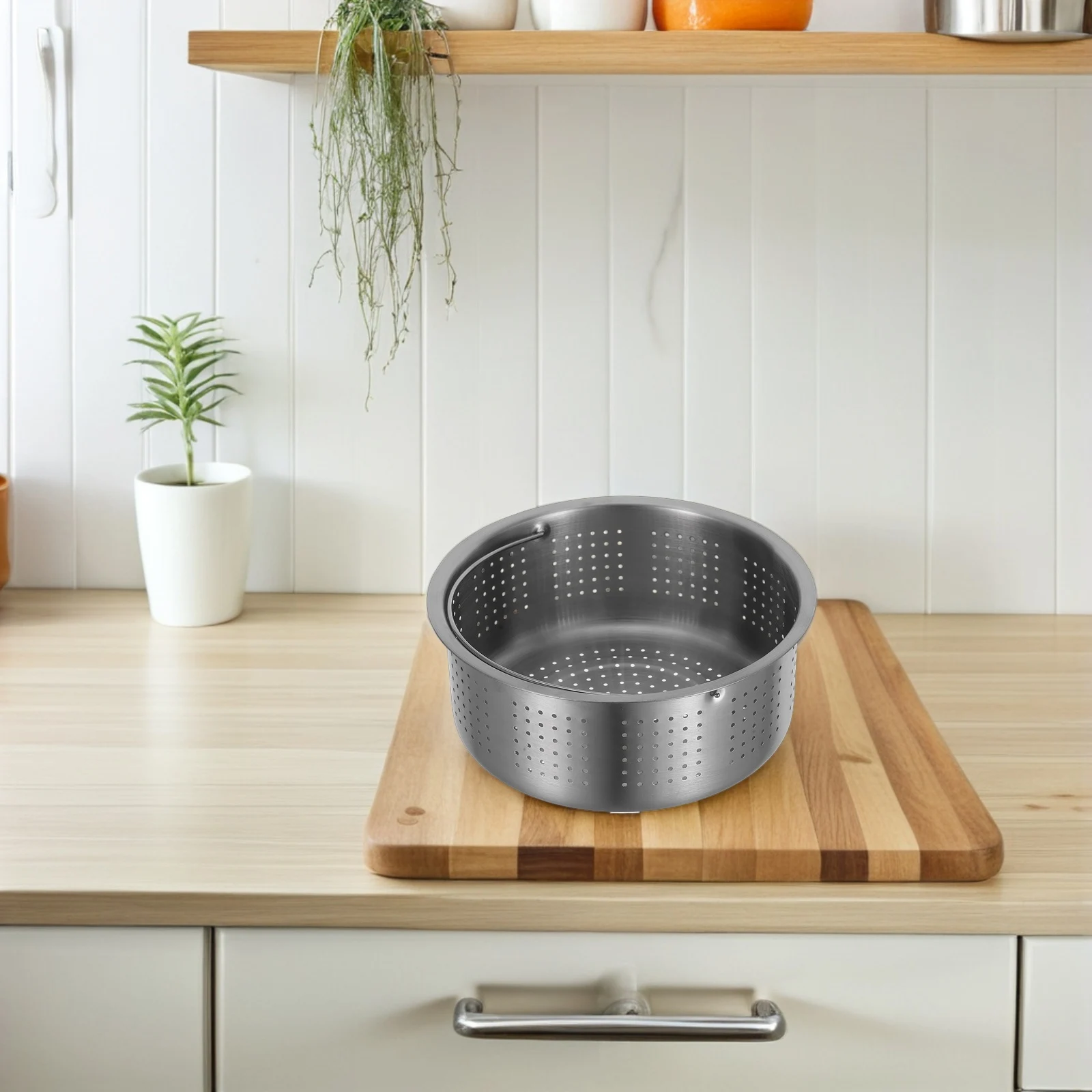 17.5cm Universal Steamer Basket for Rice Cooker Stainless Steel Food Steaming Basket Insert Multi-Use for Vegetables Buns
17.5cm Universal Steamer Basket for Rice Cooker Stainless Steel Food Steaming Basket Insert Multi-Use for Vegetables Buns