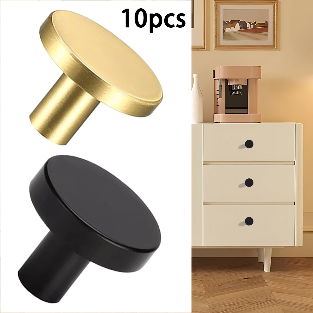 10 PCS Round Door Knobs Cupboard Drawer Aluminum Alloy Kitchen Bathroom Fashion Furniture Hardware Handle Accessories
10 PCS Round Door Knobs Cupboard Drawer Aluminum Alloy Kitchen Bathroom Fashion Furniture Hardware Handle Accessories
