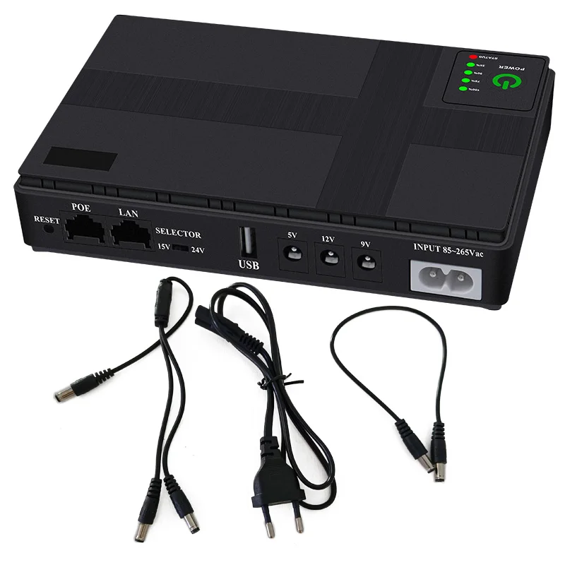 Poe Ups Dc Ups Uninterruptible power supply Mini Portable Battery Backup for Wifi Router Modem CCTV Camera Home
Poe Ups Dc Ups Uninterruptible power supply Mini Portable Battery Backup for Wifi Router Modem CCTV Camera Home