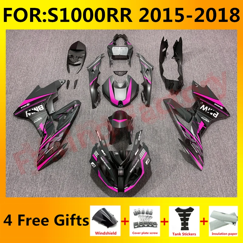 NEW ABS Motorcycle full fairings kit fit For S1000RR S 1000 RR S1000 RR 2015 2016 2017 2018 bodywork Fairing kits pink black
NEW ABS Motorcycle full fairings kit fit For S1000RR S 1000 RR S1000 RR 2015 2016 2017 2018 bodywork Fairing kits pink black