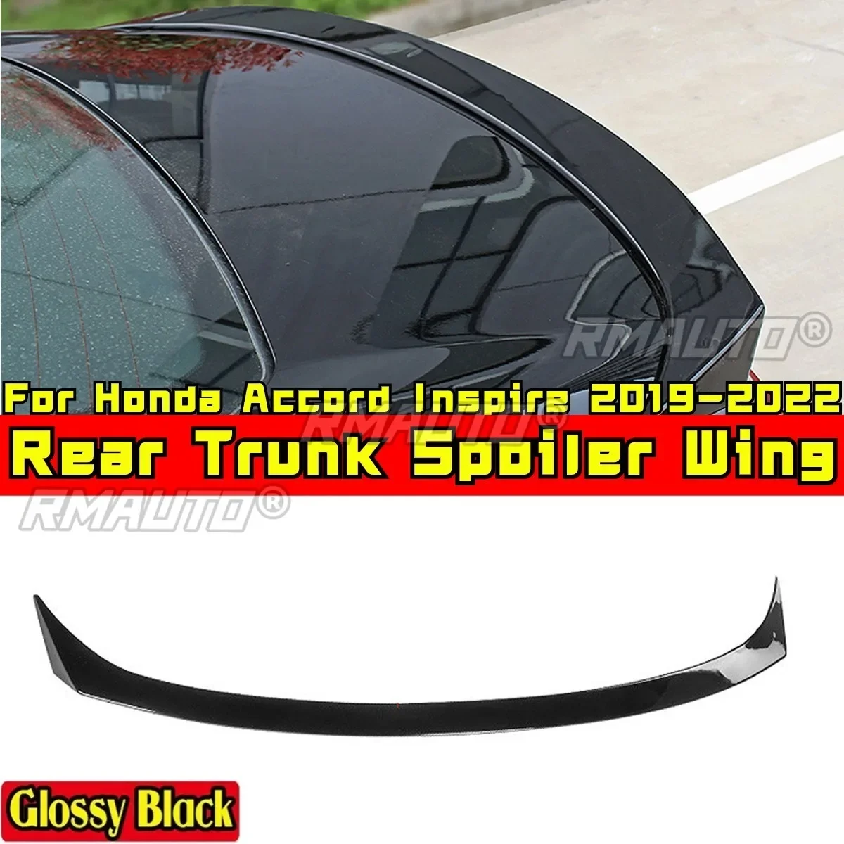 For Honda Accord Inspire 2019-2022 Inspire Rear Wing Glossy Black Sport Style Rear Trunk Wing Modification Part Car Accessories
For Honda Accord Inspire 2019-2022 Inspire Rear Wing Glossy Black Sport Style Rear Trunk Wing Modification Part Car Accessories