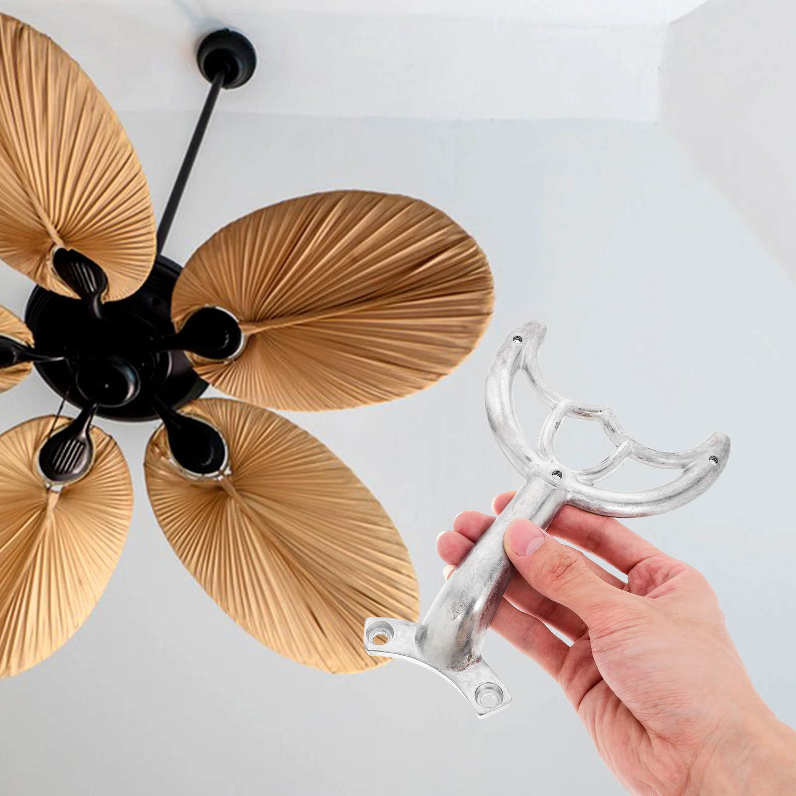 Ceiling Fan Blade Support Rod Silver Metal Replacement Arms Design Easy Installation Home Hotel Use Fan Parts
Ceiling Fan Blade Support Rod Silver Metal Replacement Arms Design Easy Installation Home Hotel Use Fan Parts