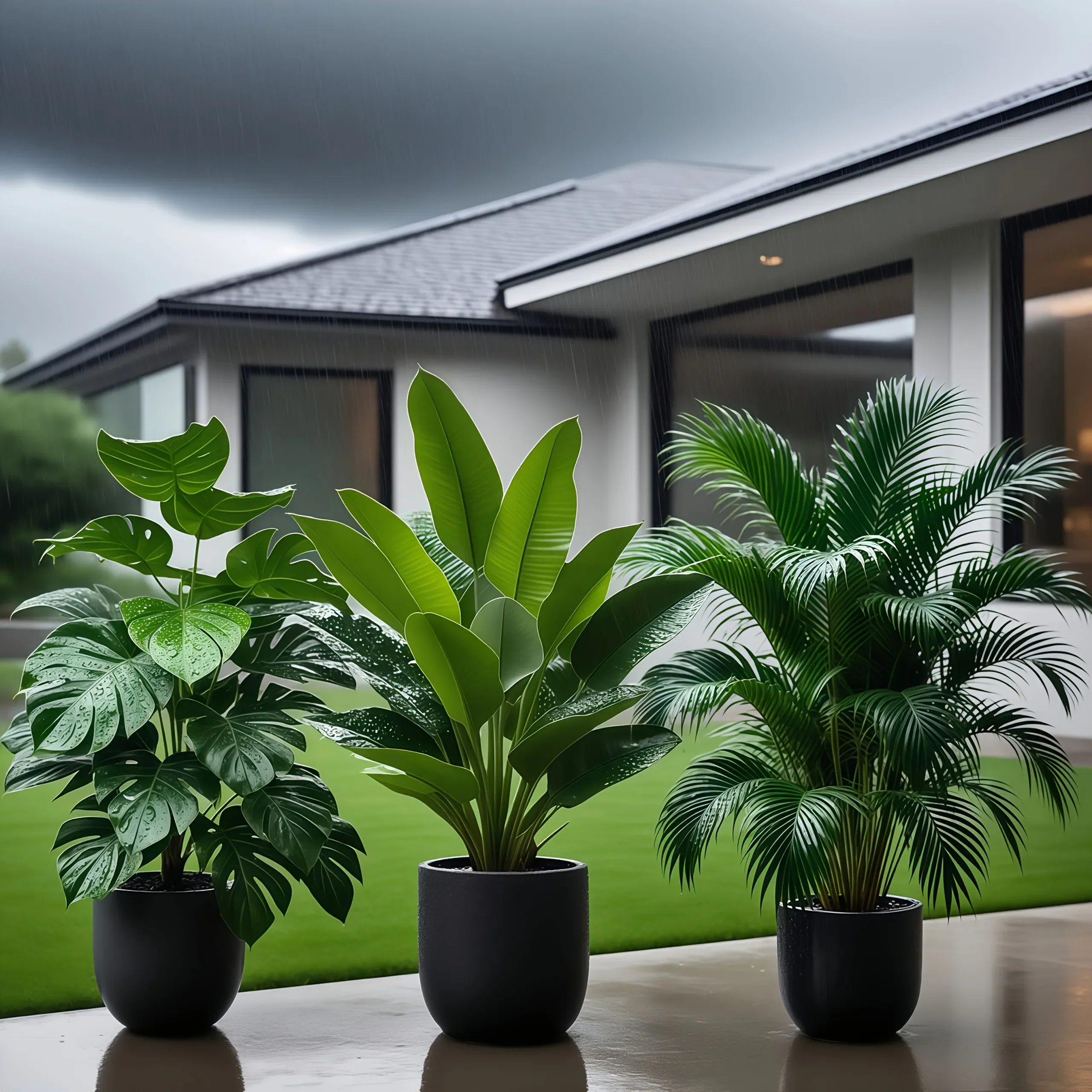 DDHOME 3pcs Set of Large Artificial Plants - Vibrant Banana Tree And Birdsong Palm, Perfect for Outdoor Environments - Maintenance-Free Tropical Rainforest Decoration, Suitable for Indoor/Outdoor Potted Trees All Year Round, Ideal for Events, Hotels
DDHOME 3pcs Set of Large Artificial Plants - Vibrant Banana Tree And Birdsong Palm, Perfect for Outdoor Environments - Maintenance-Free Tropical Rainforest Decoration, Suitable for Indoor/Outdoor Potted Trees All Year Round, Ideal for Events, Hotels