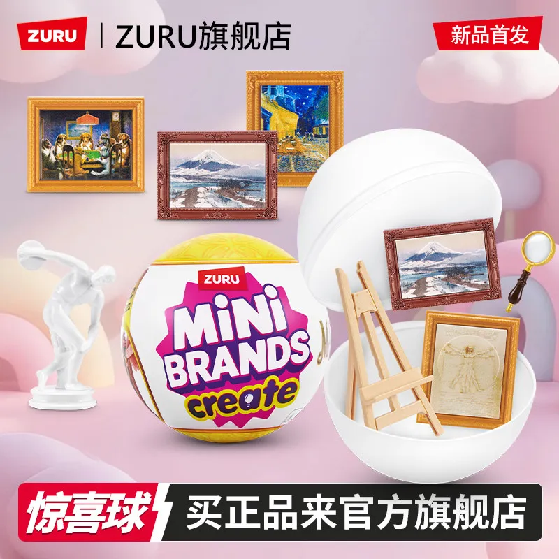 Zuru Mini Brands Create Blind Ball Masterpiece Paintings Mini Collectible Surprise Toy Desktop Decor For Kids And Art Collectors
Zuru Mini Brands Create Blind Ball Masterpiece Paintings Mini Collectible Surprise Toy Desktop Decor For Kids And Art Collectors