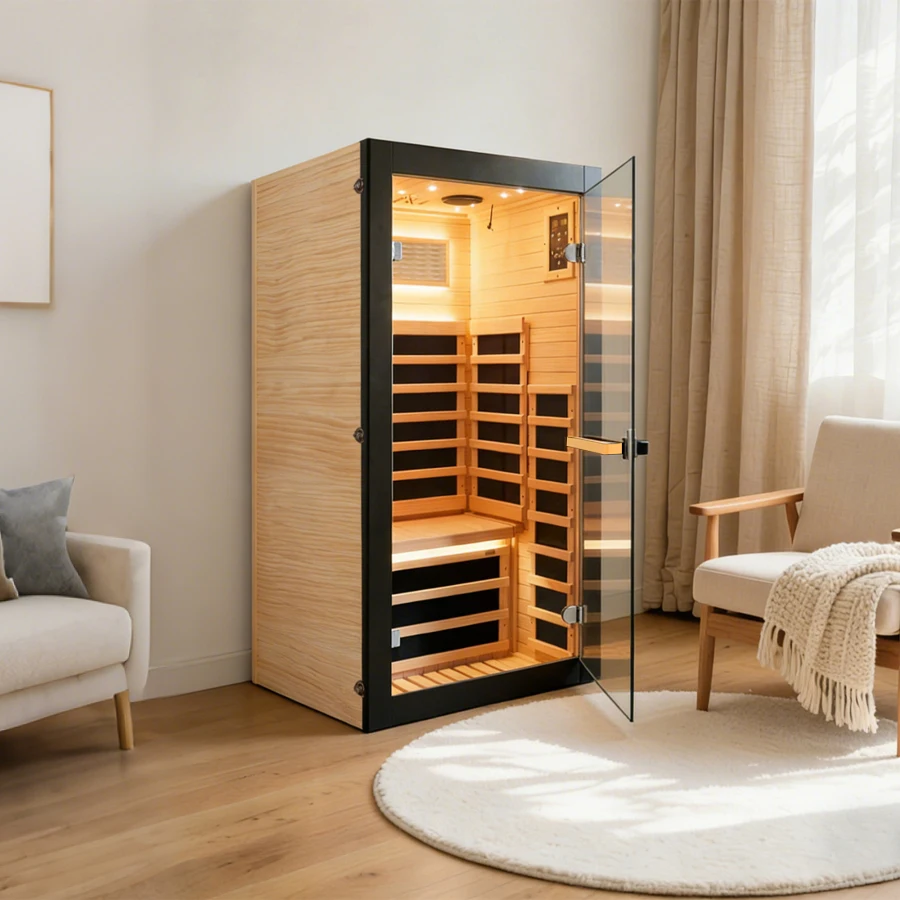 Household Single-Person Sauna Room, Exclusive for Small Apartments, Home Sweat & Relax Essential
Household Single-Person Sauna Room, Exclusive for Small Apartments, Home Sweat & Relax Essential