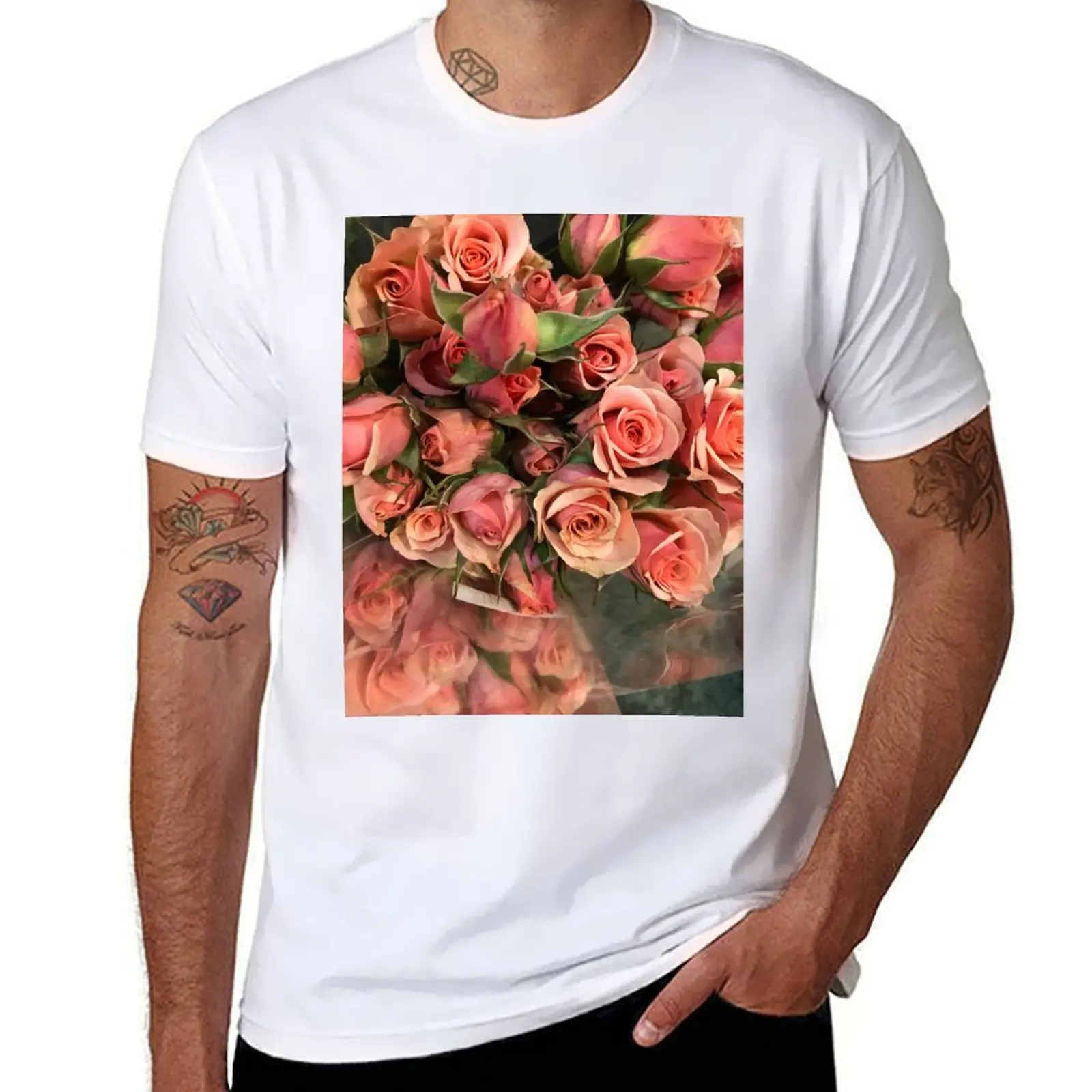 Roses T-Shirt cotton t shirts man 100% t shirt man designer T-Shirt
Roses T-Shirt cotton t shirts man 100% t shirt man designer T-Shirt