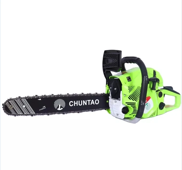 Powerful Gasoline 52CC Chainsaw Wood Cutting Machine High Quality Chain Saw Two-stroke Chainsaw
Powerful Gasoline 52CC Chainsaw Wood Cutting Machine High Quality Chain Saw Two-stroke Chainsaw