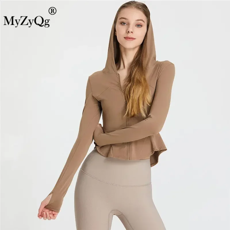 MyZyQg Zipper Hoodie Yoga Long Sleeve Jacket Slim Fit Tight Sports Quick Dry Pilates Exercise Fitness Aerobics Lace Hem Coat Top
MyZyQg Zipper Hoodie Yoga Long Sleeve Jacket Slim Fit Tight Sports Quick Dry Pilates Exercise Fitness Aerobics Lace Hem Coat Top
