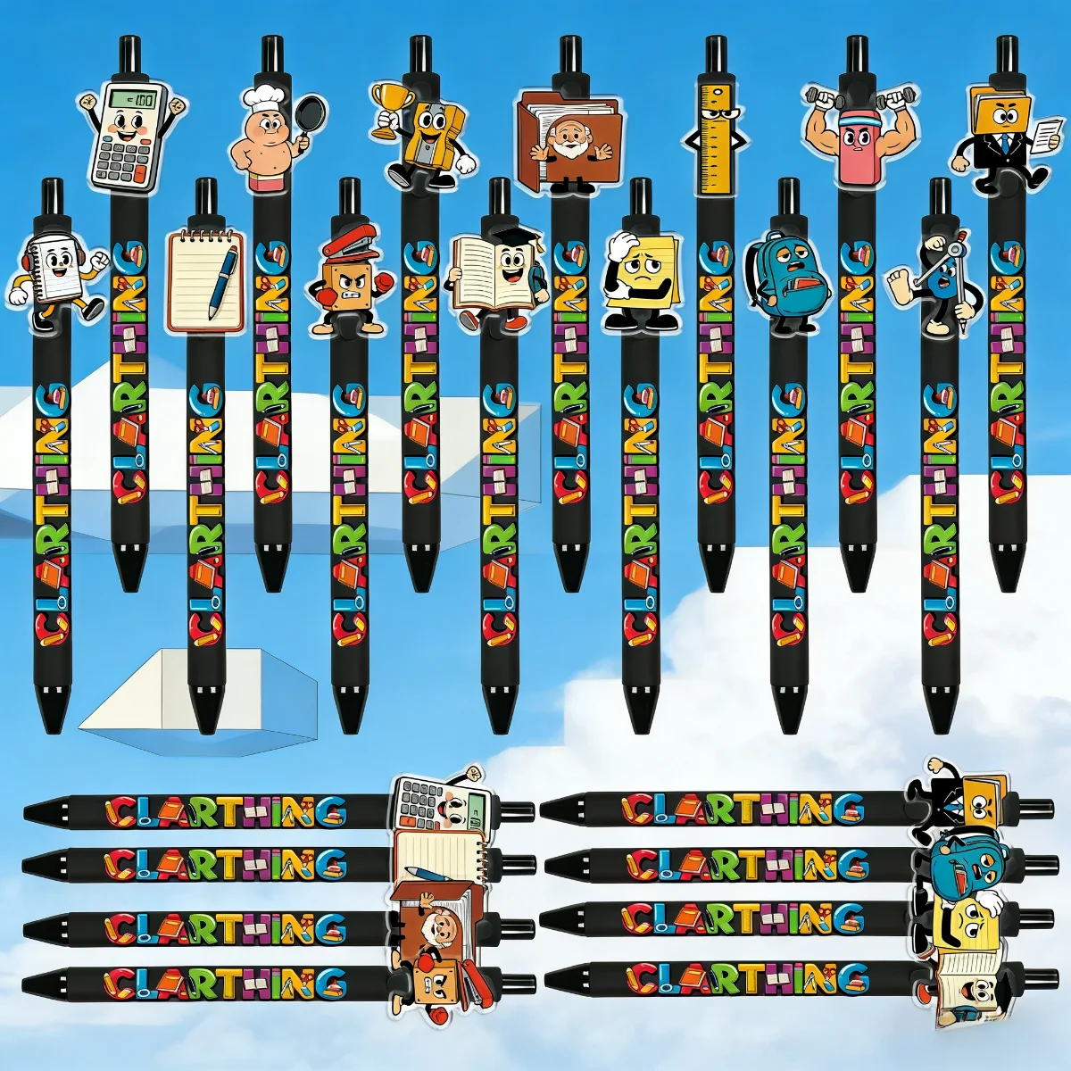 Шариковые ручки с школьной тематикой, 14 или 22 шт. – Несмываемые чернила – Незаменимые школьные принадлежности для учебного года
Шариковые ручки с школьной тематикой, 14 или 22 шт. – Несмываемые чернила – Незаменимые школьные принадлежности для учебного года