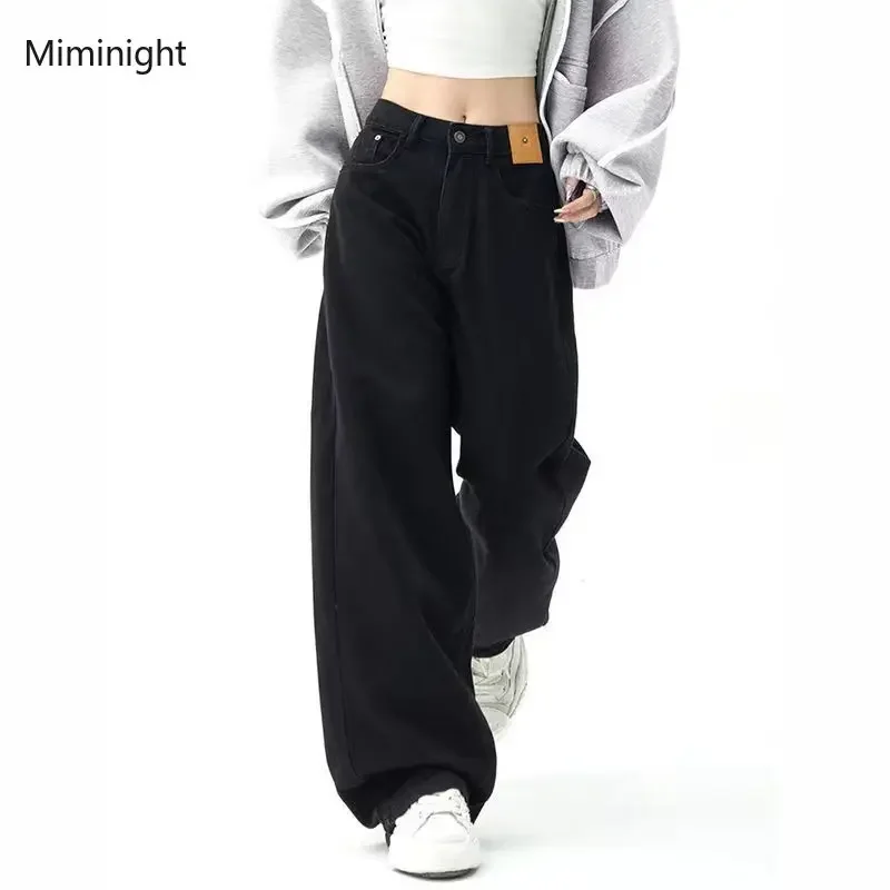 Vintage Hippie Black Baggy Jeans Women Y2K Harajuku Korean Oversize Wide Leg Denim Pants Female Casual Kpop Streetwear Trousers
Vintage Hippie Black Baggy Jeans Women Y2K Harajuku Korean Oversize Wide Leg Denim Pants Female Casual Kpop Streetwear Trousers