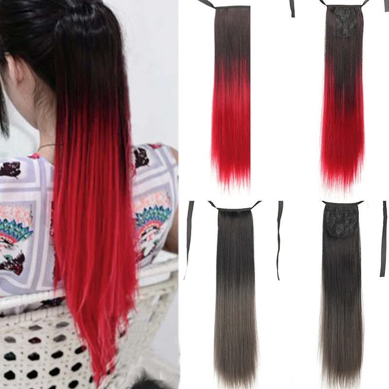 Synthetic Ponytail Hair Extensions For Women False Tail Wigs Smooth Fake Hair My Little Hairpiece Horse tail
Synthetic Ponytail Hair Extensions For Women False Tail Wigs Smooth Fake Hair My Little Hairpiece Horse tail