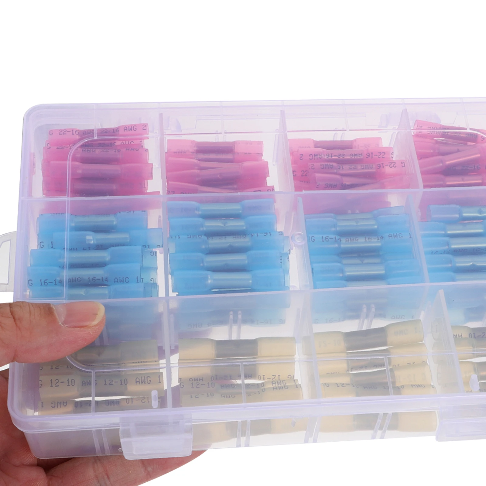 200Pcs Heat Shrink Wire Terminals Assortment Copper Barrel Waterproof FlameRetardant Electrical Connectors
200Pcs Heat Shrink Wire Terminals Assortment Copper Barrel Waterproof FlameRetardant Electrical Connectors