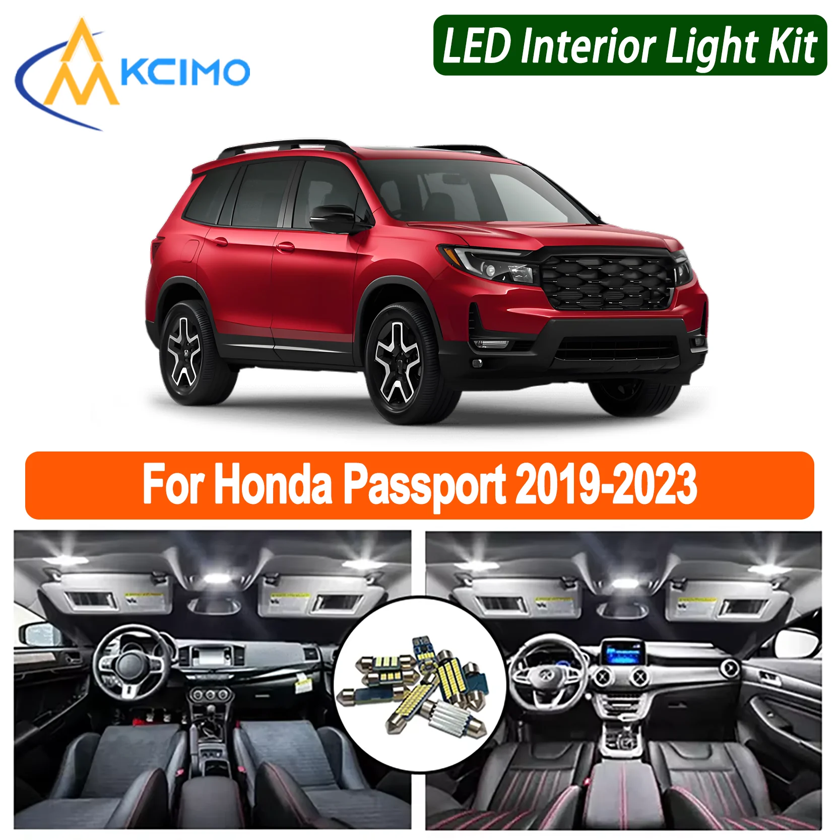 Precision OEM LED Interior Kit for Honda Passport 2019-2023 Dome/Map/Trunk Light Upgrade Car LED Lamps
Precision OEM LED Interior Kit for Honda Passport 2019-2023 Dome/Map/Trunk Light Upgrade Car LED Lamps