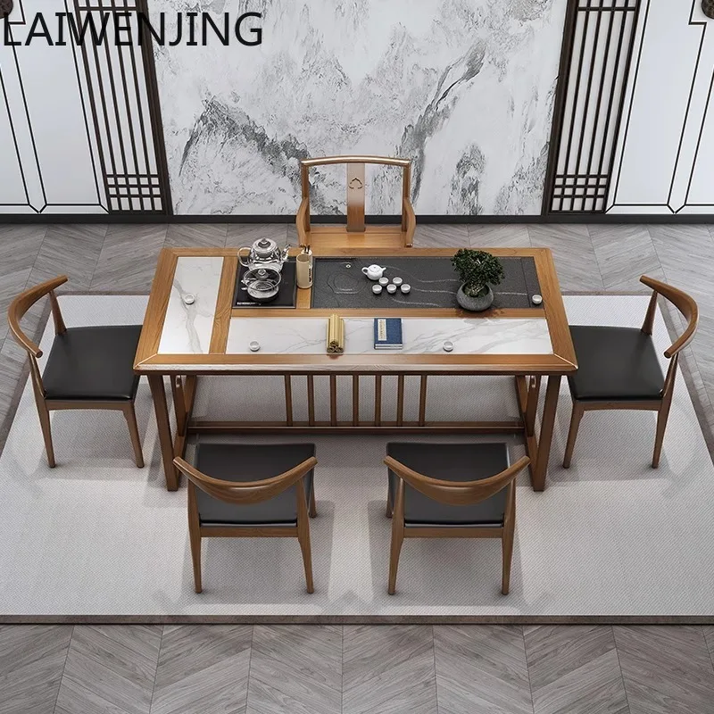 SGF simple tea table and chair combination rock slab Kung Fu tea table one body new Chinese zen table
SGF simple tea table and chair combination rock slab Kung Fu tea table one body new Chinese zen table