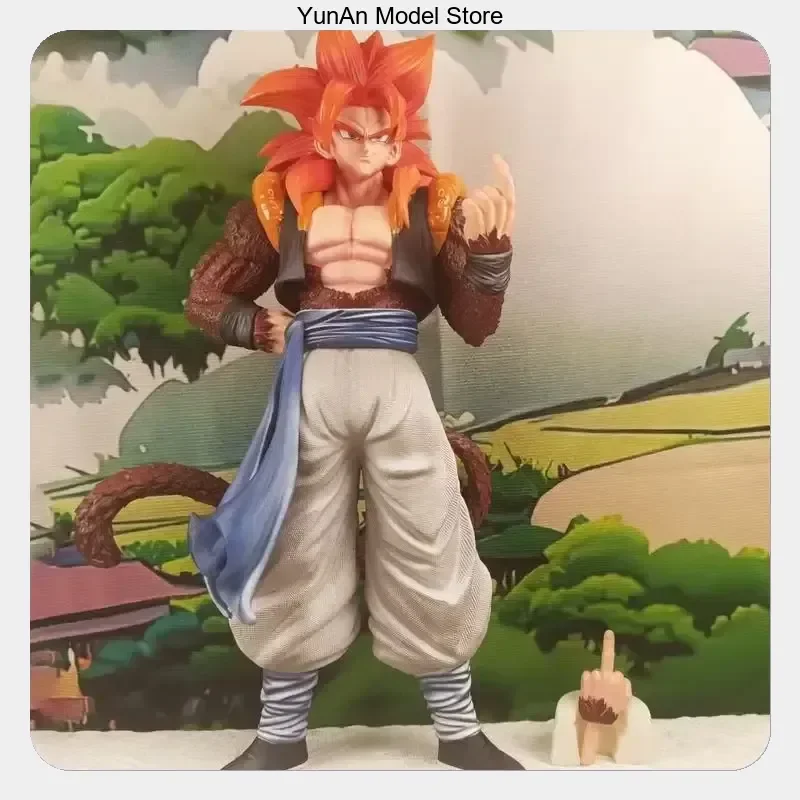 Anime Figure Statue Model Collection Desktop Deco 31.5cm Dragon Ball Gogeta Super Saiyan 4 Standing Pose with Dual Hand Gestures
Anime Figure Statue Model Collection Desktop Deco 31.5cm Dragon Ball Gogeta Super Saiyan 4 Standing Pose with Dual Hand Gestures